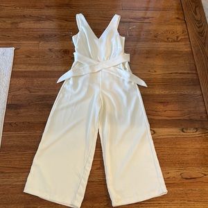Brand new never worn cream jumpsuit